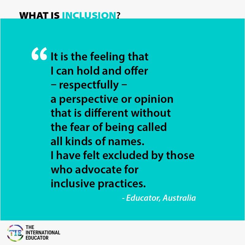 What Does Inclusion Mean to You?