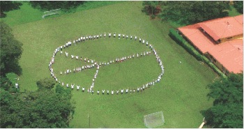 At Country Day School, Peace on Earth—from the Heavens!