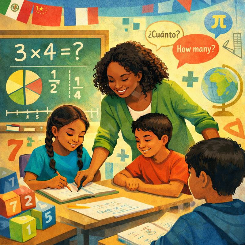 Designing Math Instruction to Intentionally and Effectively Include Multilingual Learners 