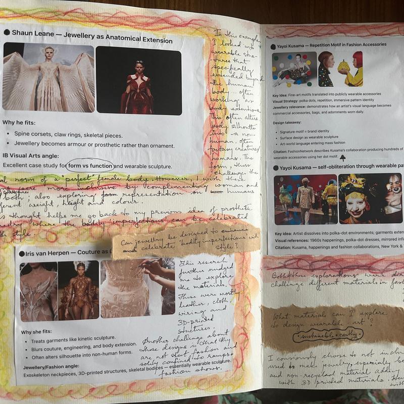 Artist Research, Reflection, and Connection in the Visual Arts Process